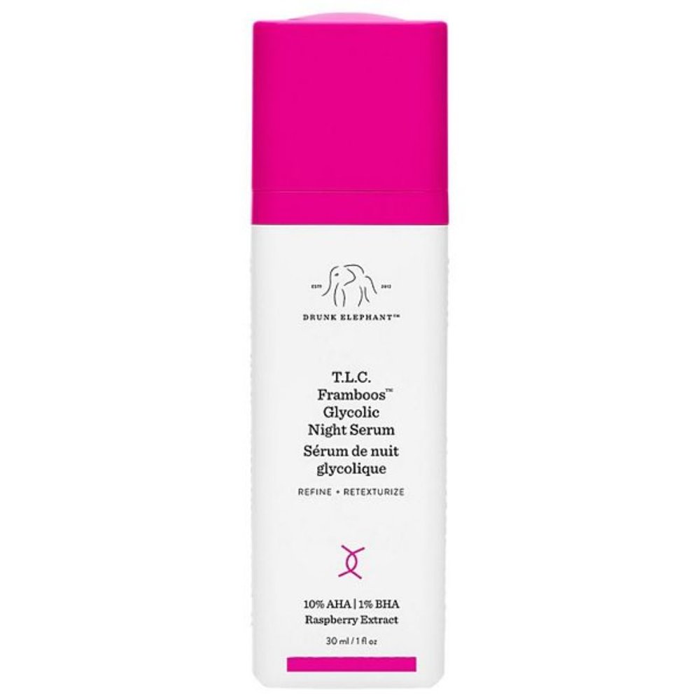 Drunk Elephant T.L.C. Framboos Glycolic Resurfacing Night Serum